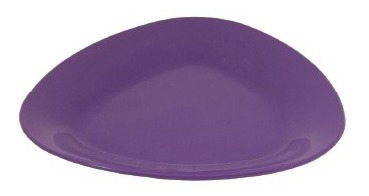 X12 Plato Playo Triangular, Yesi - Bazar Colucci