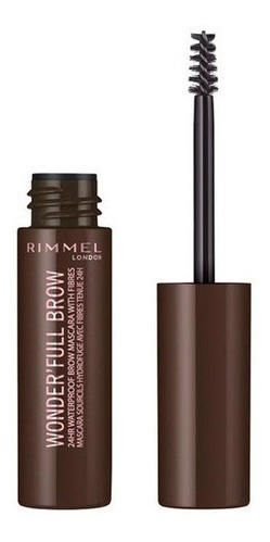 Imagen 2 de 4 de Mascara Para Cejas Rimmel Wonderfull Brow 24hs Waterproof