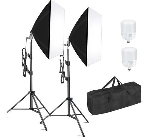 Nexiview Softbox Kit De Iluminacion Para Fotografia, Kit De