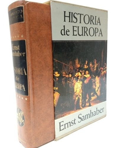 Libro Historia De Europa Ernst Samhaber Vintage 