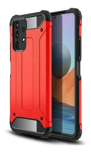 Portector  Para Samsung A53 Pro Defense Rojo