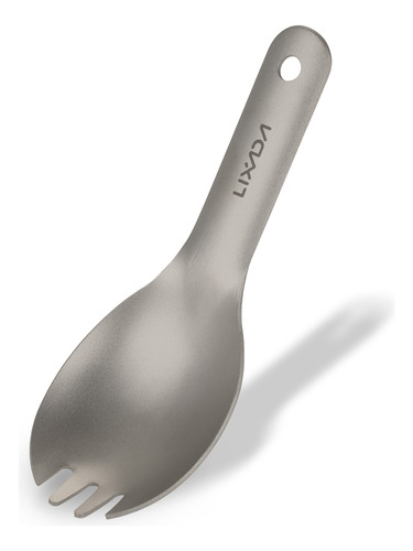 Cubertería Corta Spork Handle Lixada Spork Titanium Outdoor