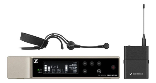 Sistema S/fio Sennheiser Ew-d Me3 Set Qi-6 Headset