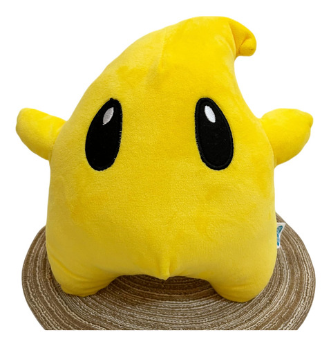 Peluche Estrella Luma De 25 Cm Para Fanáticos Amarillo.