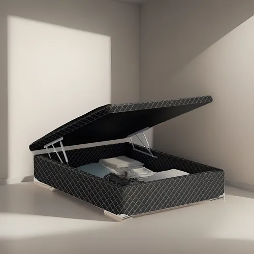 comprar Cama Base Baul Sommier 2 Plazas Base Baul