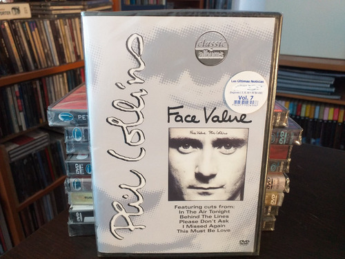 Dvd Phil Collins / Face Value Making Off