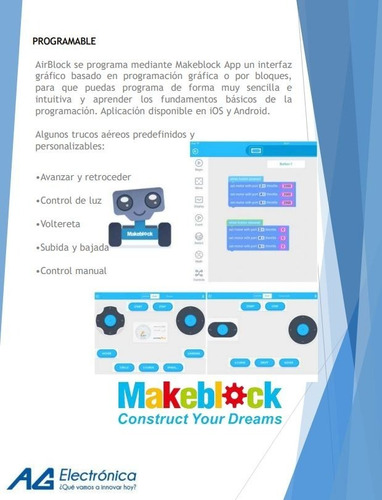 Drone Modular Y Programable Makeblock