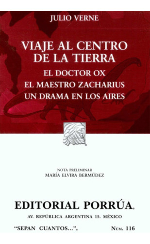 Libro Viaje Al Centro De La Tierra