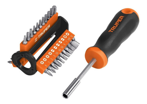 13595 Truper Desarmador Multipunta Con 33 Puntas
