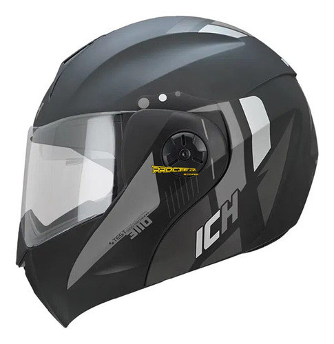 Casco Moto Ich Abatible Certificado Doble Visor Gafa