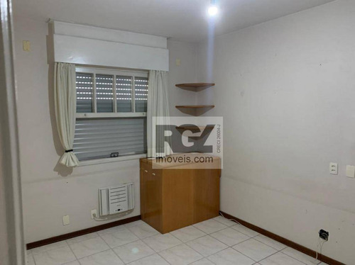 Apartamento Com 3 Dormitórios Para Alugar, 150 M² Por R$ 4.000,00/mês - Ponta Da Praia - Santos/sp - Ap7691