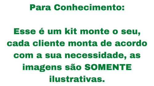 Kit Cftv Completo Com Dvr Camera Hd E Acessorios Monte O Seu