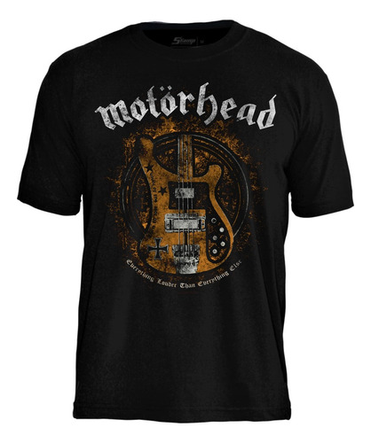 Camiseta Motorhead Oficial Licenciada Stamp Original Ts1554