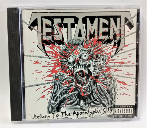 Testament Return To The Apocalyptic Cd U S A 1993 Como Nuevo