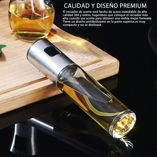 Dispensador De Pulverizador De Aceite 100ml, Aceitera Spray