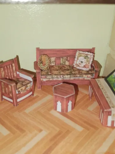 Casita De Mdf Para Muñecas