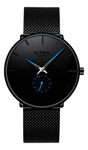 Reloj G-force Original C-301 Elegante Negro + Estuche