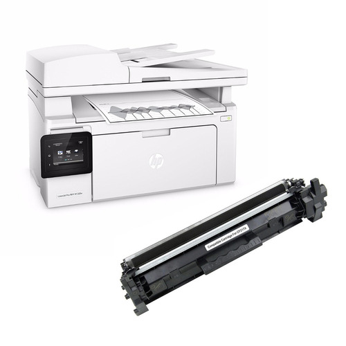 Impresora Multifuncion Laser Hp M130fw Wifi Fax + 2 Toners