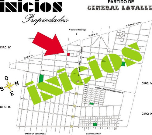 Imagen 2 de 2 de B350 Chacra En La Esmeralda-pje Pavon, Garita 8 Y 9, Lavalle