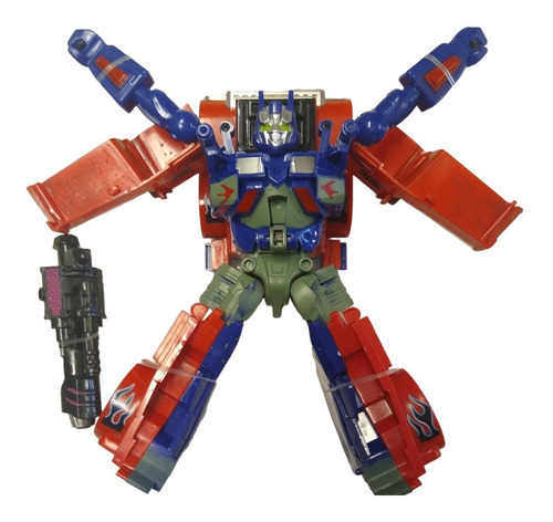 Juguete Transformer Robot Transformable En Auto 20cm Tr05