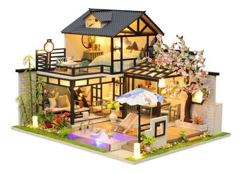 Muebles De Casa De Muñecas De Madera Rompecabezas 3d Kit De