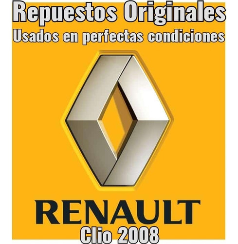 Volante, Airbag, Accesorios Y Tapicería De Renault Clio 2008