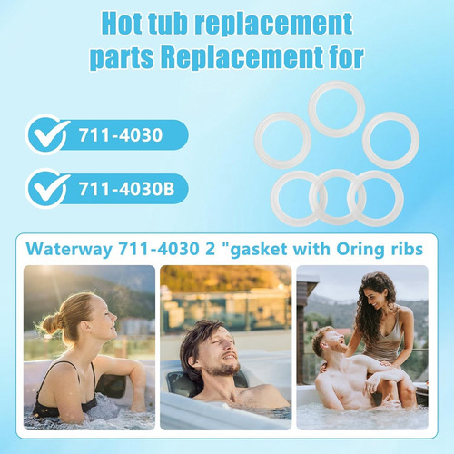Junta De Calentador De Jacuzzi 711-4030b De 2 Pulgadas Para
