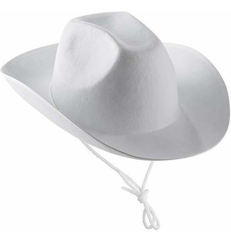 Sombrero De Vaquero Blanco (paquete De 2) Sombrero De Vaquer