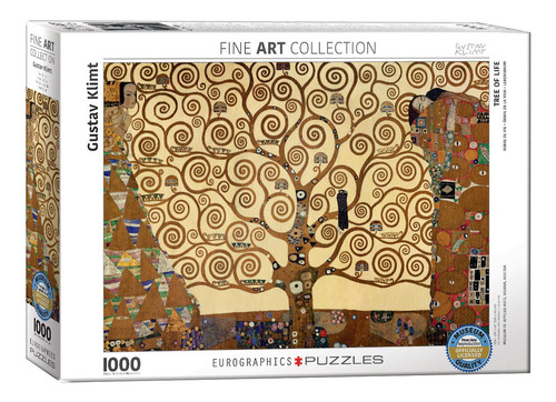 Arbol De La Vida Klimt Arte Rompecabezas 1000pz Eurographics