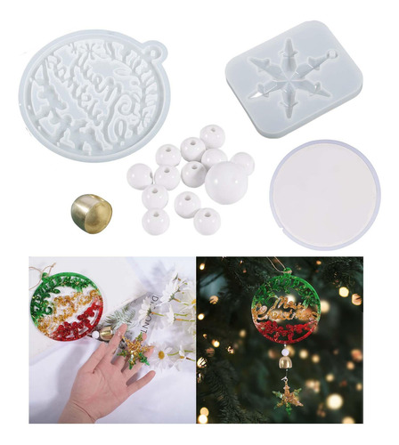 Resina De Silicona Diy Regalo Epoxi Colgante Campana Estiloa