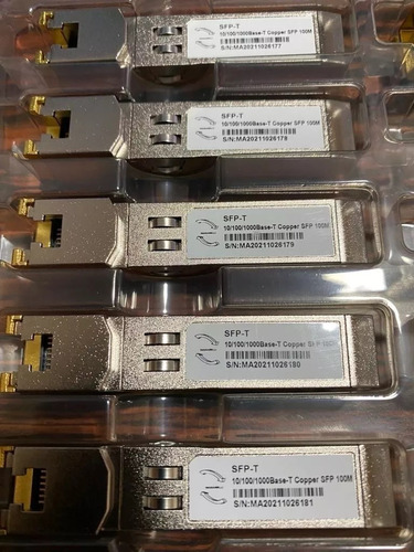 Transceiver Rj45 Sfp 10/1001000 100m