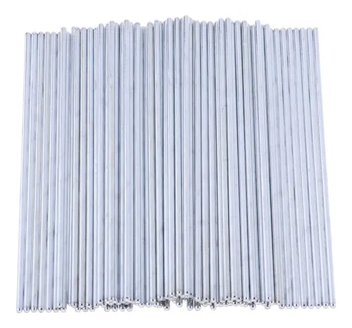 N 100 Piezas 100 Mm X 2 Mm Eje De Barra De Barra Redonda De