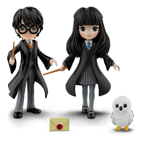 Harry Potter Set Muñecos Magica Minis Cho Chang Harry Potter
