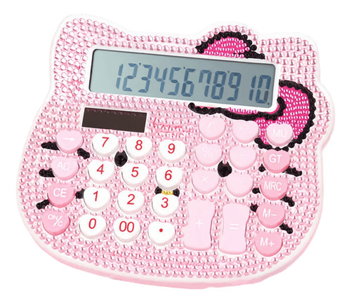 Calculadora Cat Crystal Diamond De 12 Digitos Uso Financiero