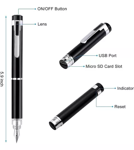 Bolígrafo espía con cámara esB09RZPXR1B