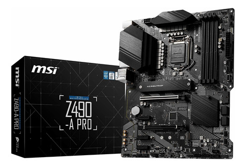 Motherboard Msi Pro Intel Z490 Socket Lga1200