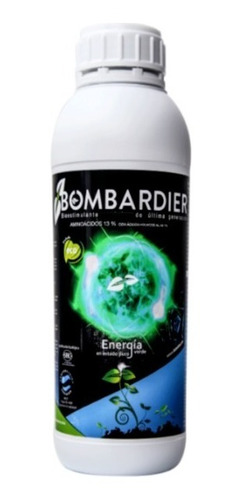 Bombardier Pro Nutriente Natural .fertirriego. Foliar. 1 Lt.