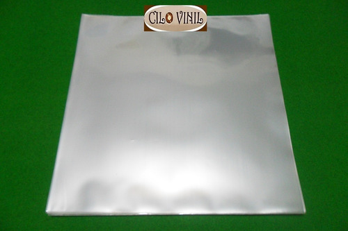 Imagem 3 de 8 de 100 Plásticos P/ Capa De Lp Discos Vinil - 0,20 Extra Grosso