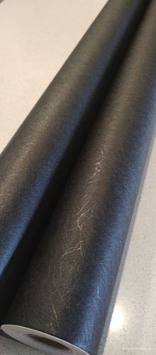 Papel Tapiz Mural Negro Texturizado Adhesivo 60cm X 10mt Negro