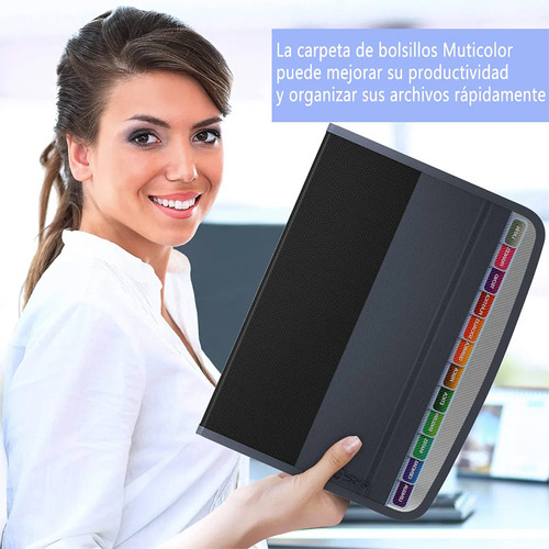 Organizadores De Escritorio A4 De 13 Bolsa Carpeta