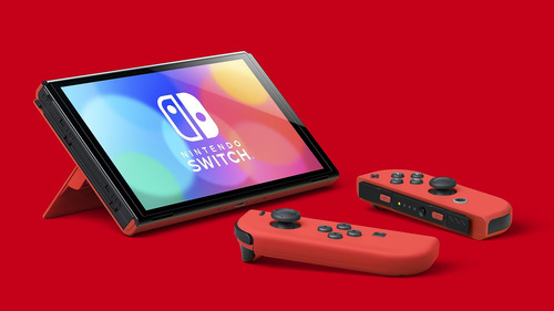 Consola De Juegos Nintendo Switch Oled Mario Red Edition