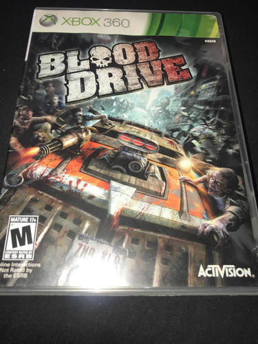 Videojuego Blood Drive Para Xbox 360