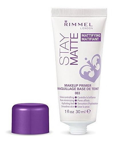 Rimmel Stay Matte Primer, 1 Onza (1 Cuenta), Base De Maquill