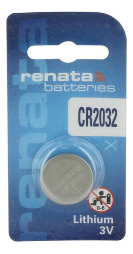 2 Baterias Pilas Renata Botón 3 V Cr2032 