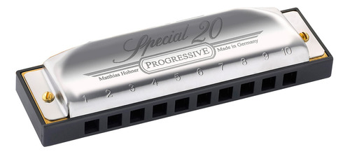 Hohner 560pbx Special 20 Armonica Pais Afinado, Clave De D