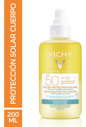 Capital Soleil Agua Protectora Hidratante Fps 50 De Vichy