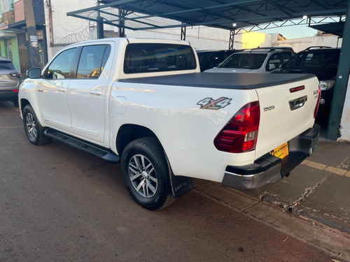 Imagem 3 de 15 de Toyota Hilux Srv 2.8 Branco 2016