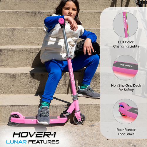 Kick Scooter Hover-1 Lunar Kids Con Ruedas Con Iluminación L