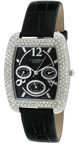 Reloj Mujer Jacques  Jl8821bk Cuarzo Pulso Negro Just Watche