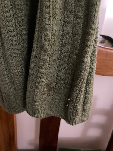 Chaleco De Lanilla Abercrombie Para Mujer - Talle L